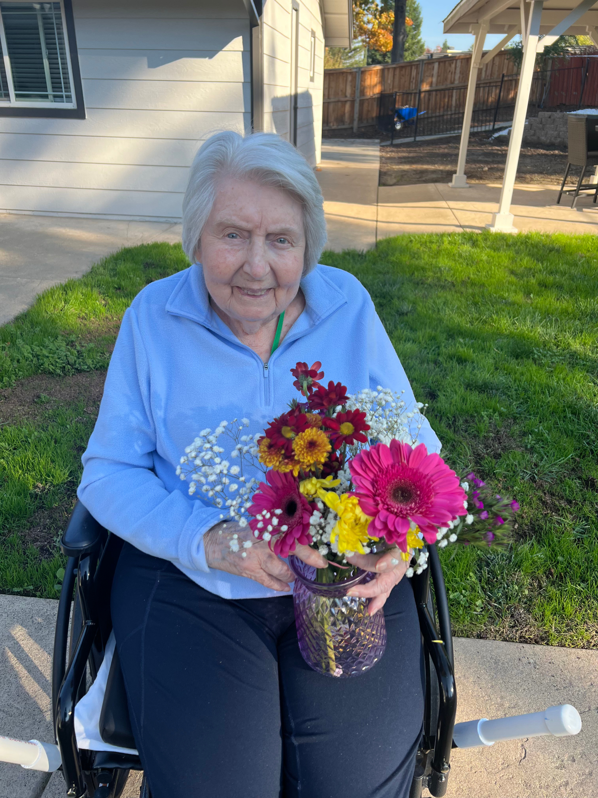 Assisted living  Senior Care TV lounge